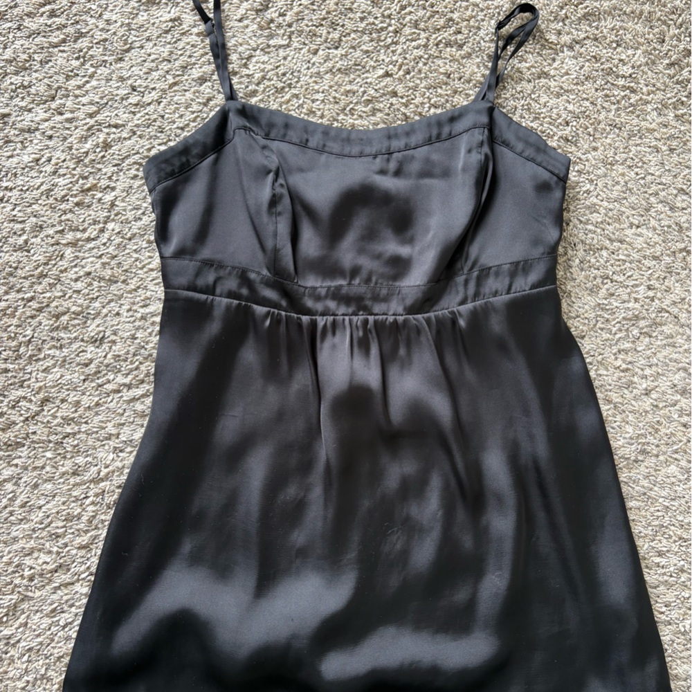 CABI Black Silky Blouse